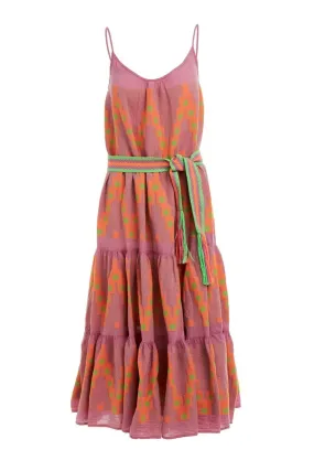 Devotion Zafiri Dress - Pink/Orange