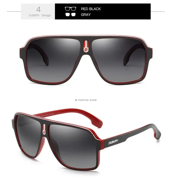 DUBERY Black Sunglasses