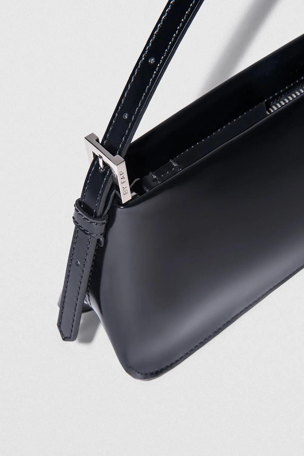 Dulce Black Semi Patent Leather