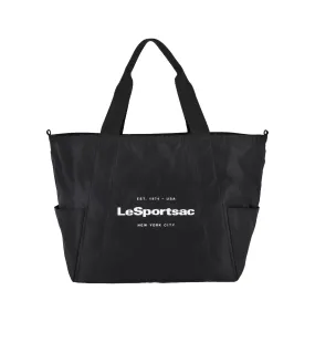 East/West Reversible Pocket Tote