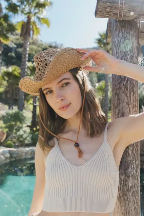 Eco Friendly Weaved Western Cowboy Hat