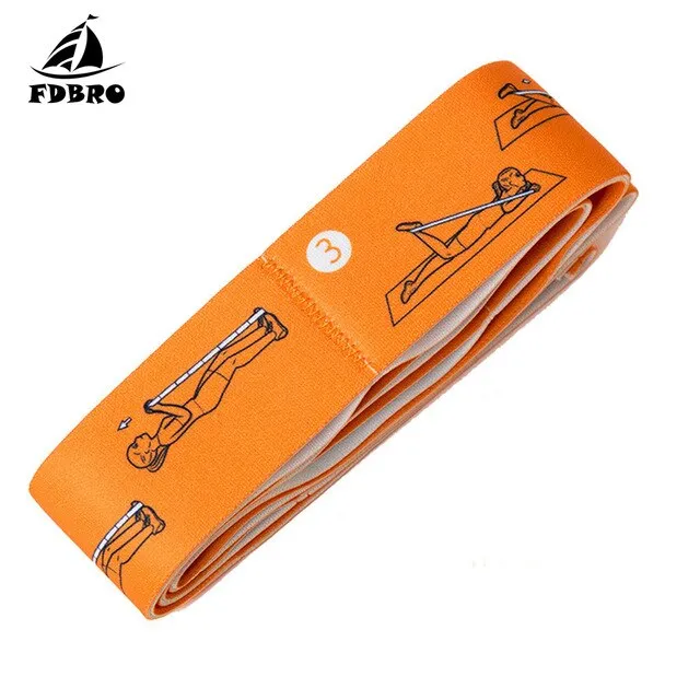 Elastic Bands for Fitness Pilates Yoga Stretch Latin Workout Training