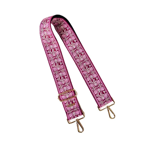 Embroidered Guitar Straps - Assorted Prints   Florals - 10 Available