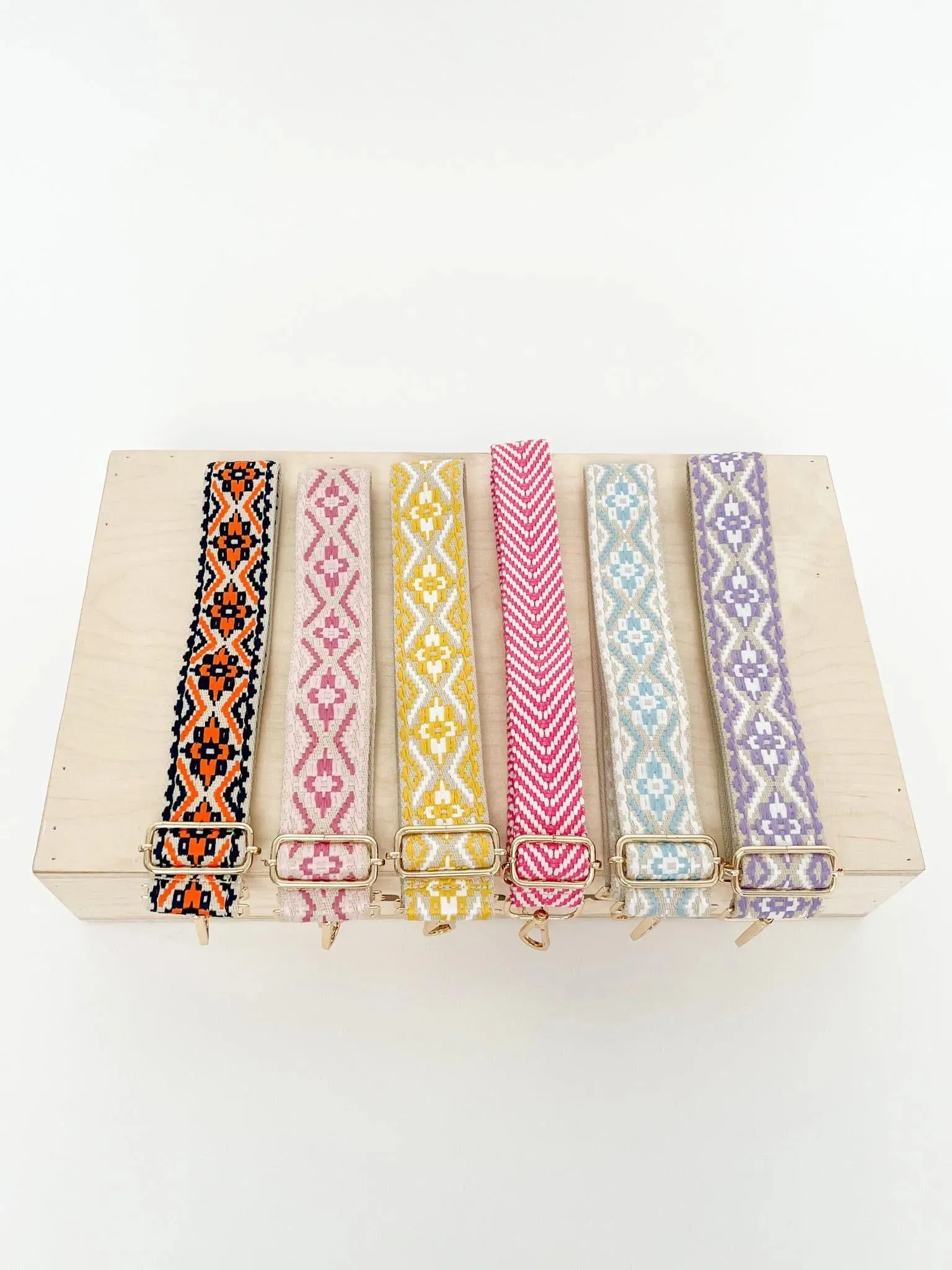 Embroidered Purse Guitar Straps