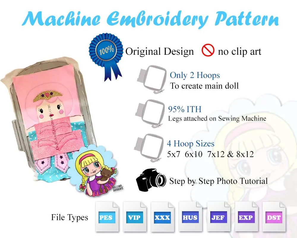 Embroidery Machine Day of the Dead Pattern
