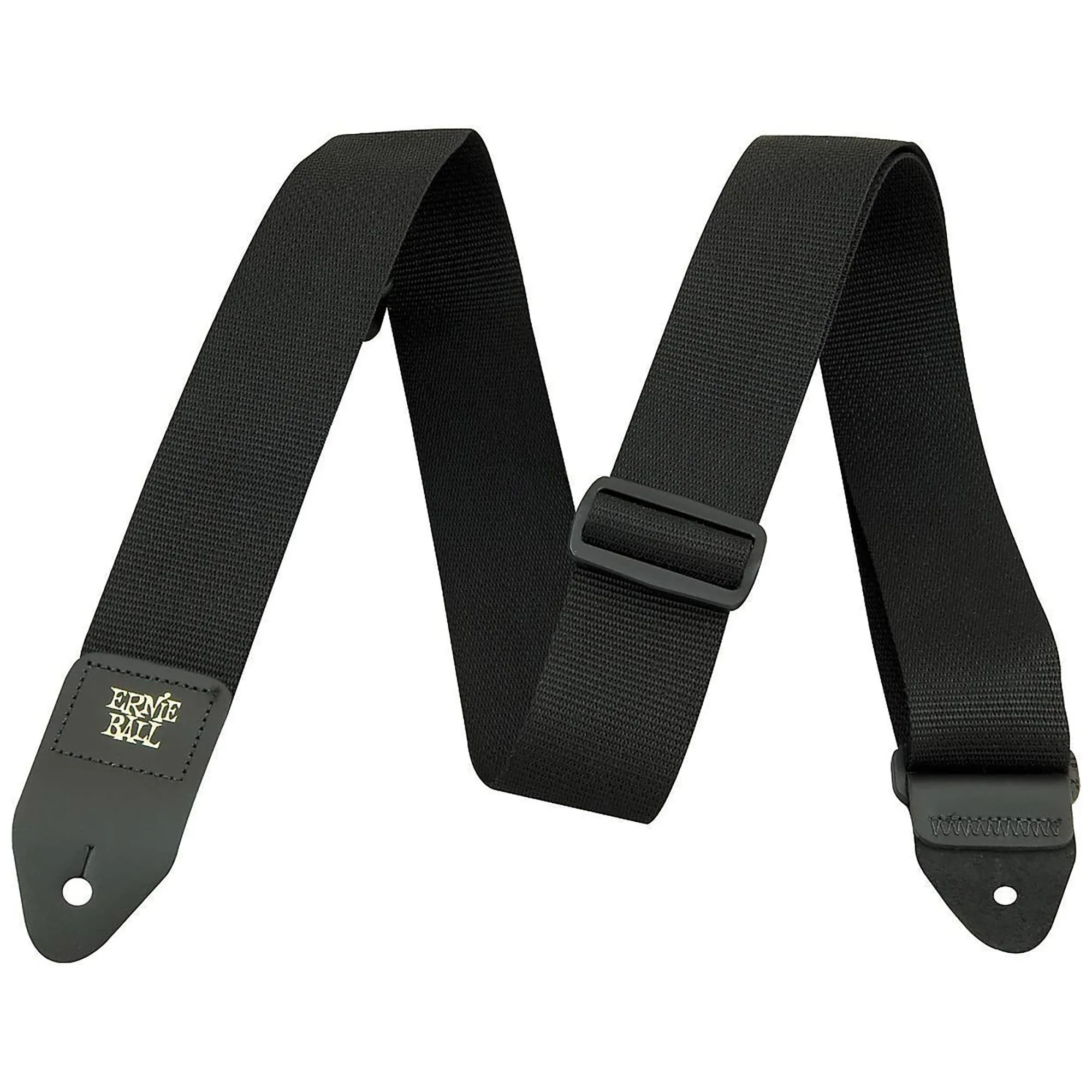 Ernie Ball Black Polypro Guitar Strap