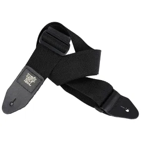 Ernie Ball Black Polypro Guitar Strap