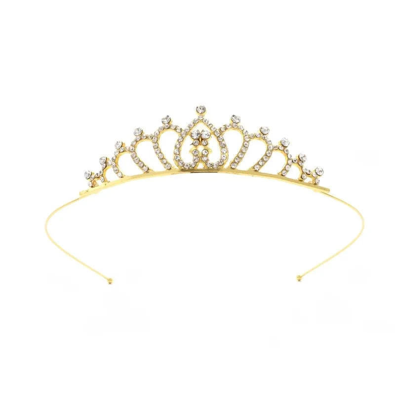 Factory Girl Crown Princess Simple Cute Headband Baby Festival Performance Hair Accessories Bride Crown Wedding Headdress