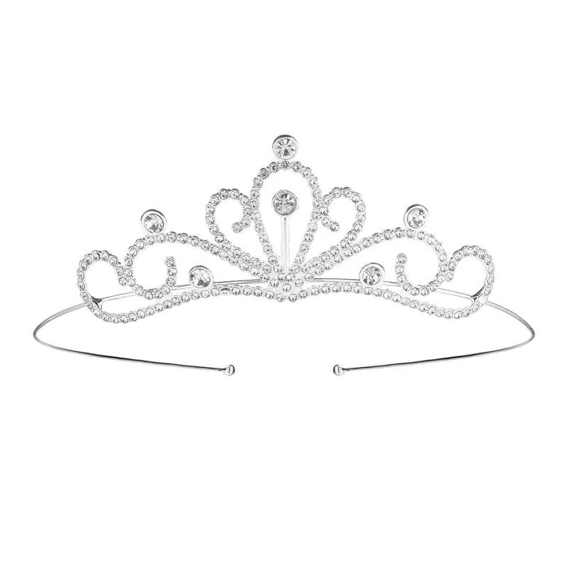 Factory Girl Crown Princess Simple Cute Headband Baby Festival Performance Hair Accessories Bride Crown Wedding Headdress