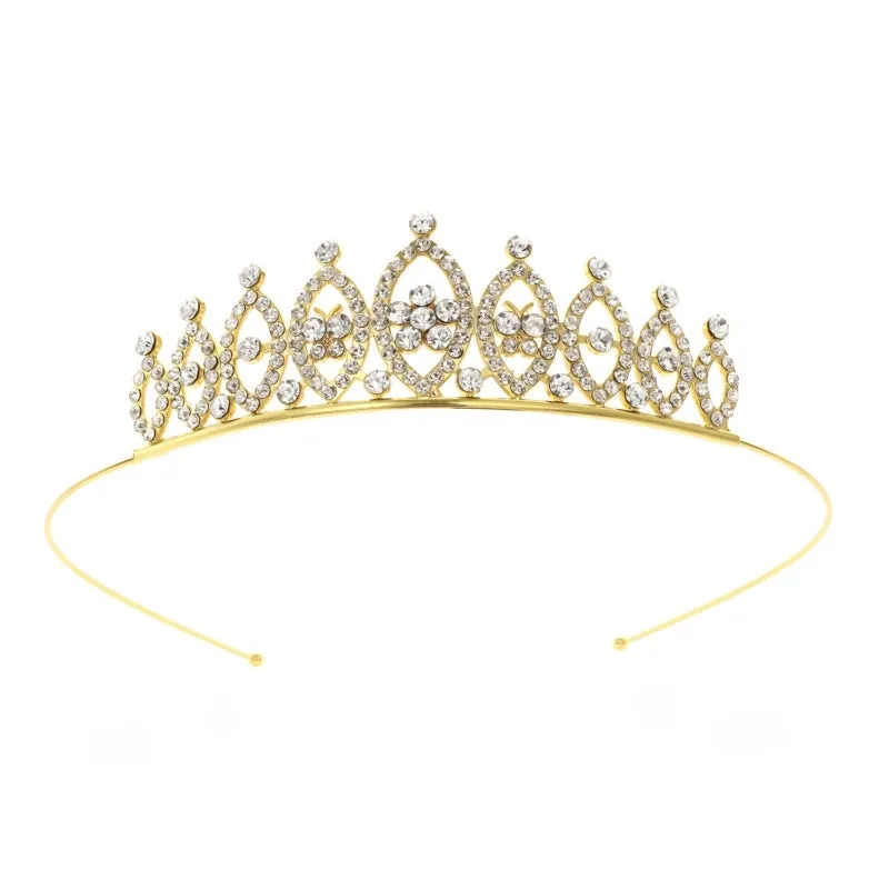 Factory Girl Crown Princess Simple Cute Headband Baby Festival Performance Hair Accessories Bride Crown Wedding Headdress