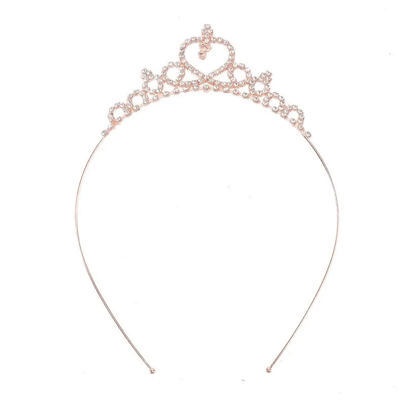 Factory Girl Crown Princess Simple Cute Headband Baby Festival Performance Hair Accessories Bride Crown Wedding Headdress