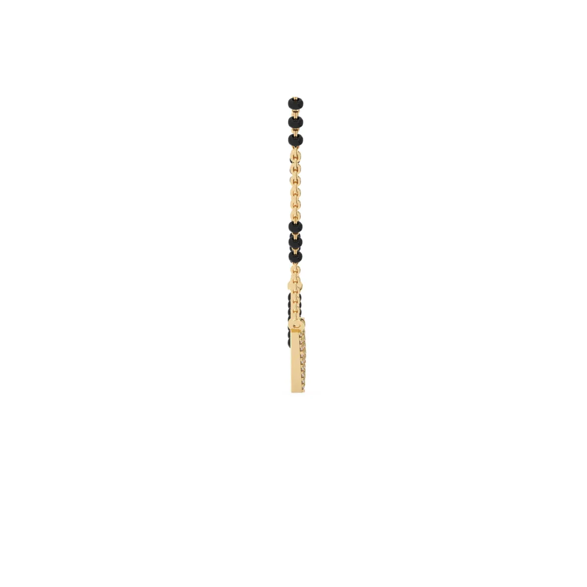 Fancy Zig Zag Lab Grown Magalsutra Pendant