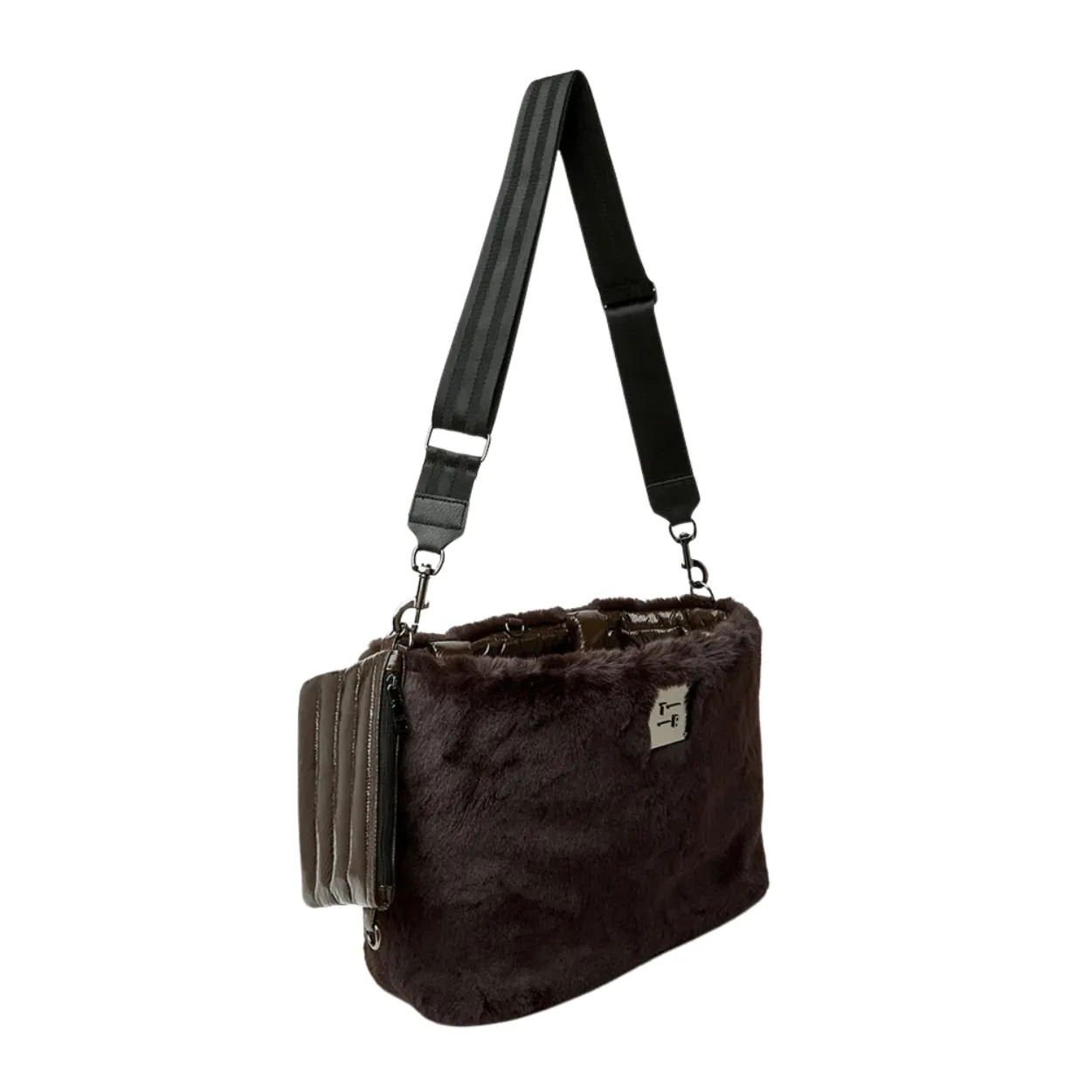 Faux Fur Reversible Tote
