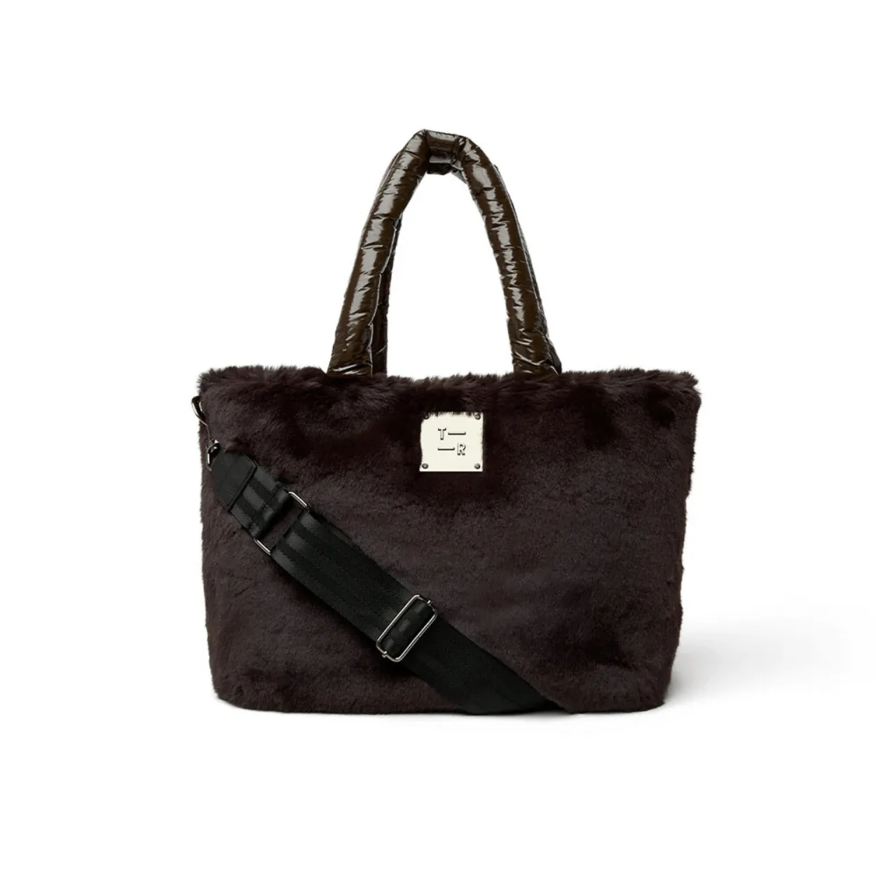 Faux Fur Reversible Tote