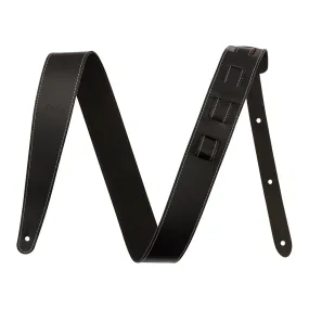 Fender Essentials Leather Strap in Black