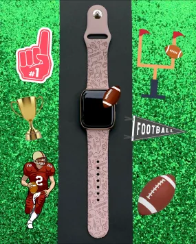 Football Watch Band For Apple Watch