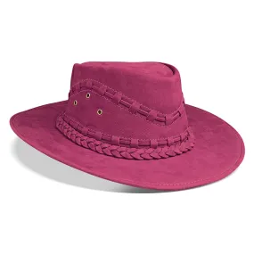 Frontier Pink Leather Cowboy Hat