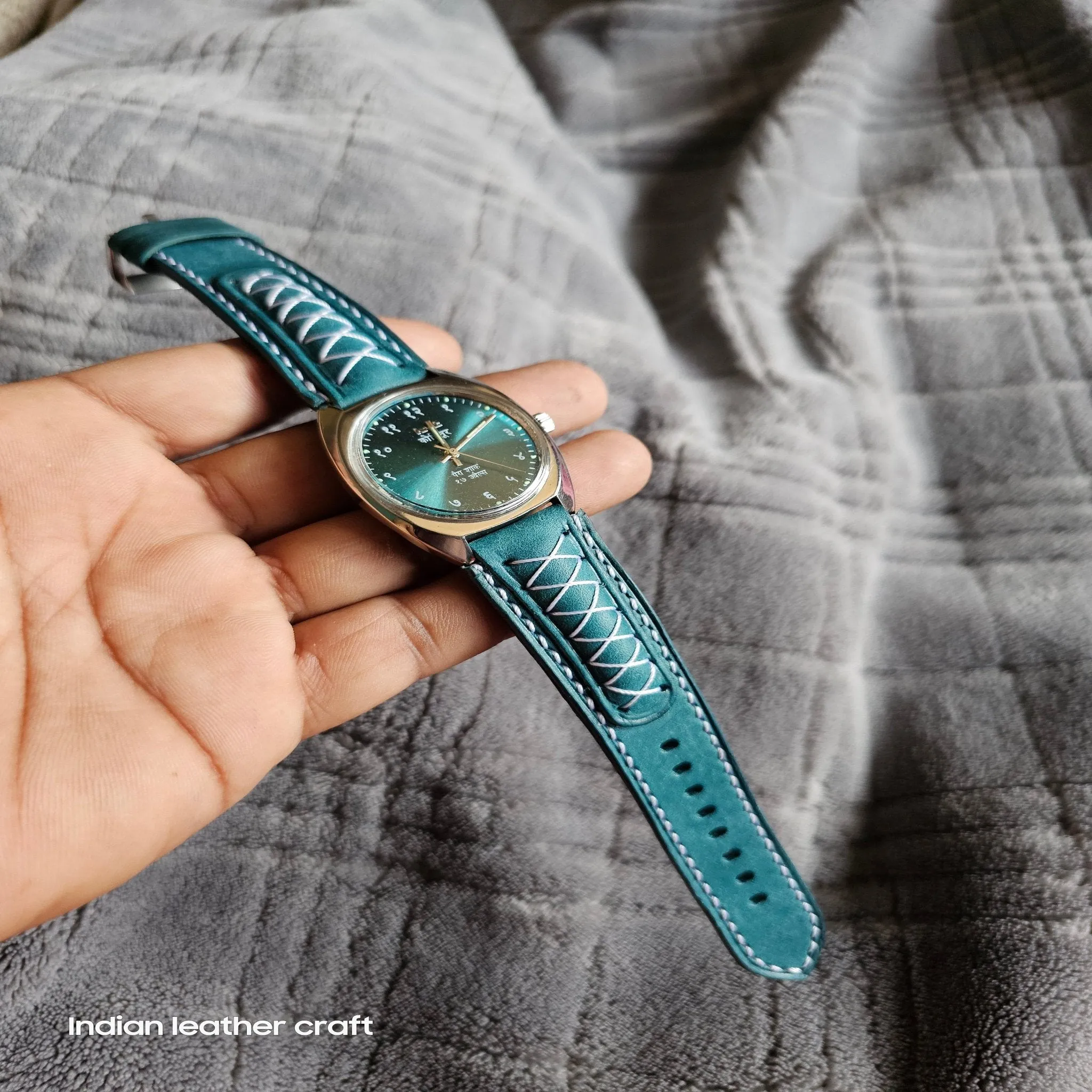 Fullgrain leather watch straps