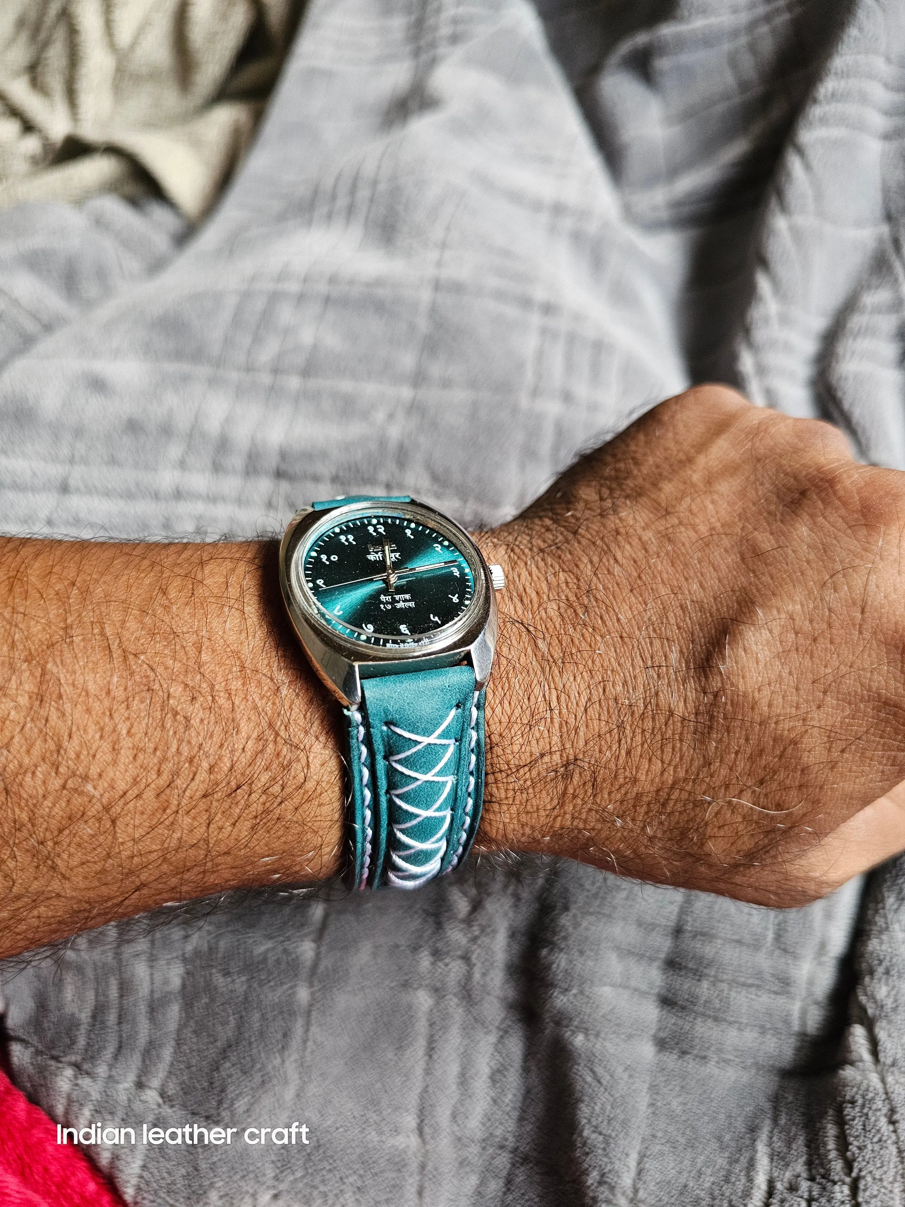 Fullgrain leather watch straps