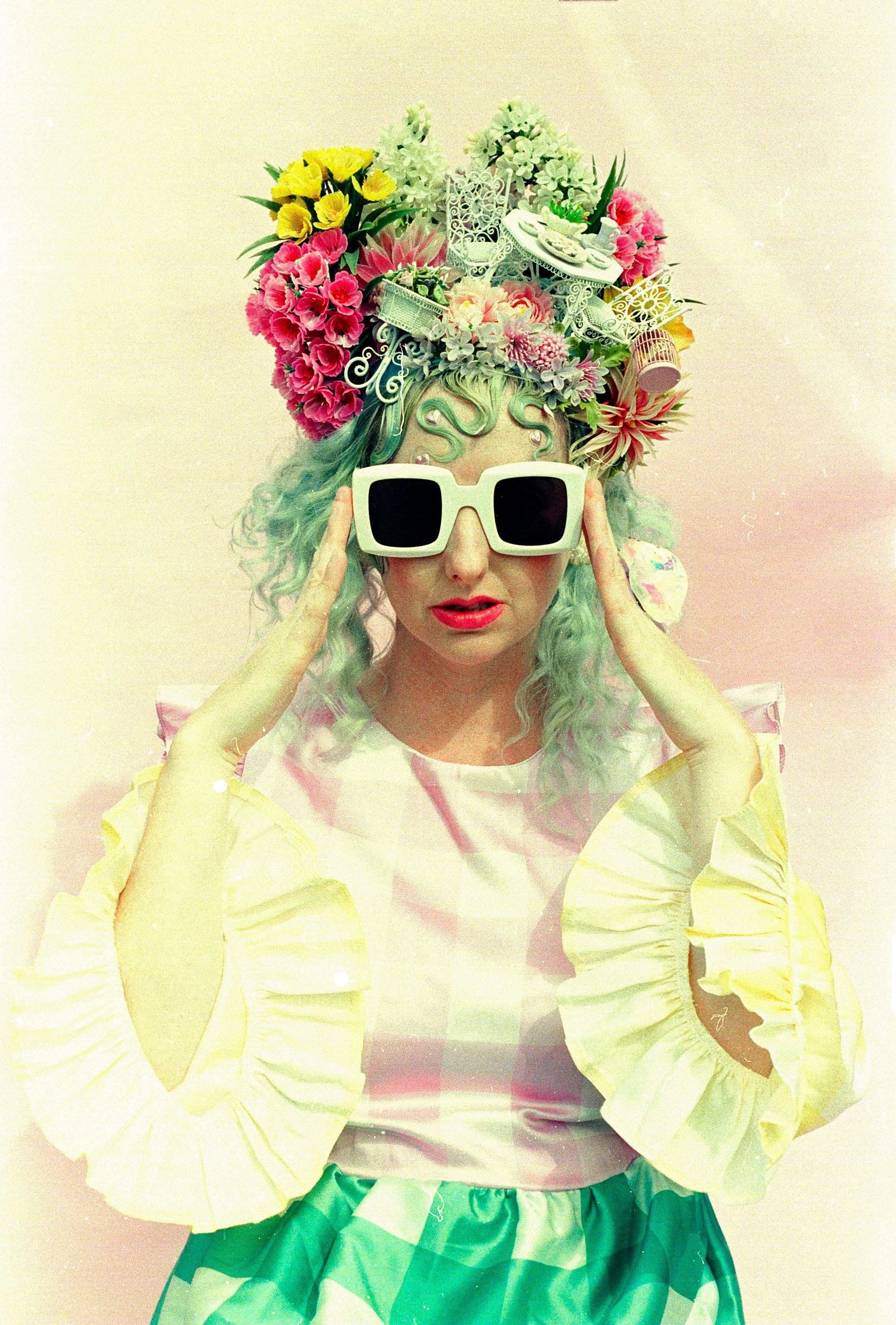 Garden Party Vintage Flower Headdress