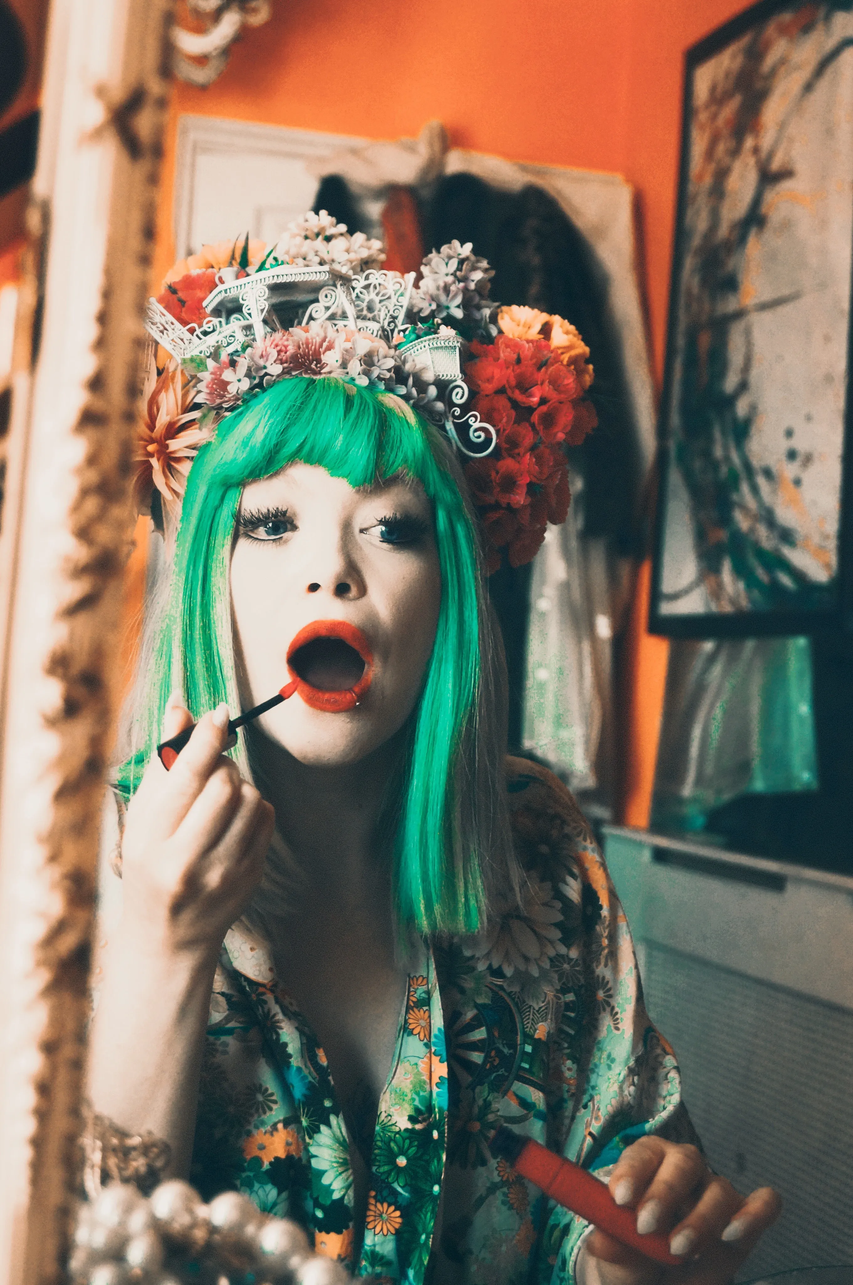 Garden Party Vintage Flower Headdress