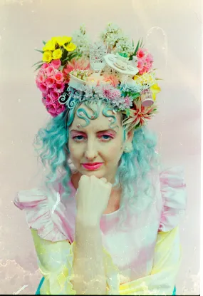 Garden Party Vintage Flower Headdress