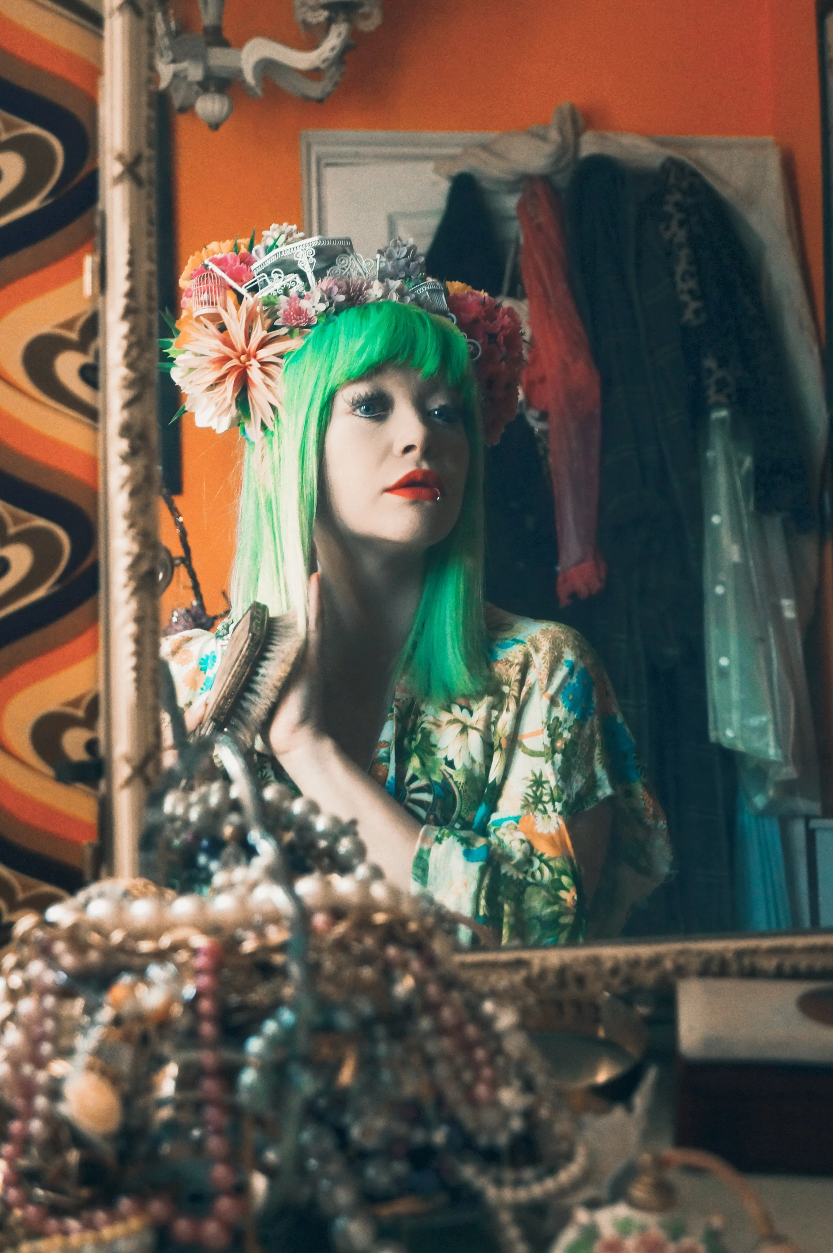 Garden Party Vintage Flower Headdress