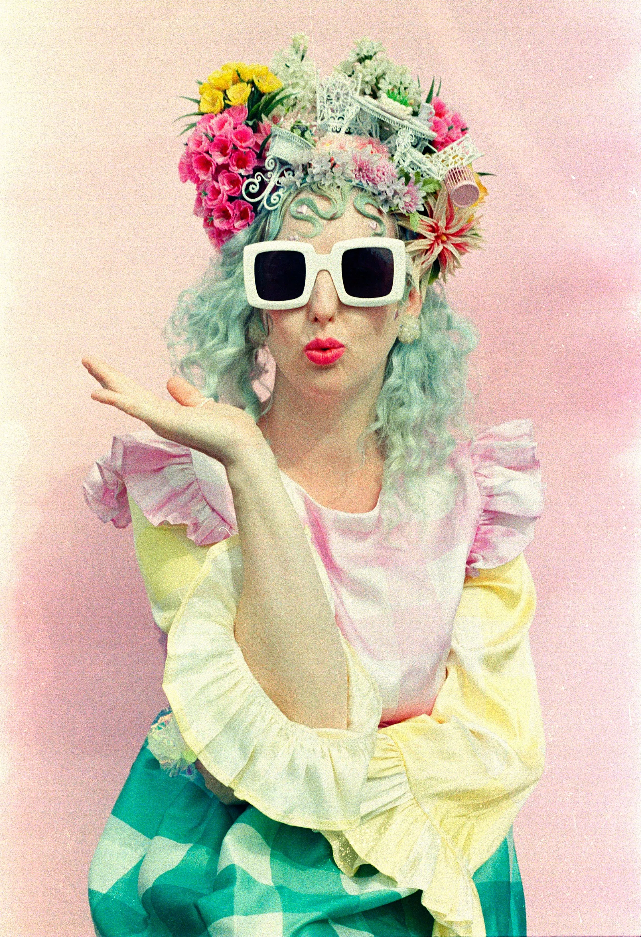 Garden Party Vintage Flower Headdress