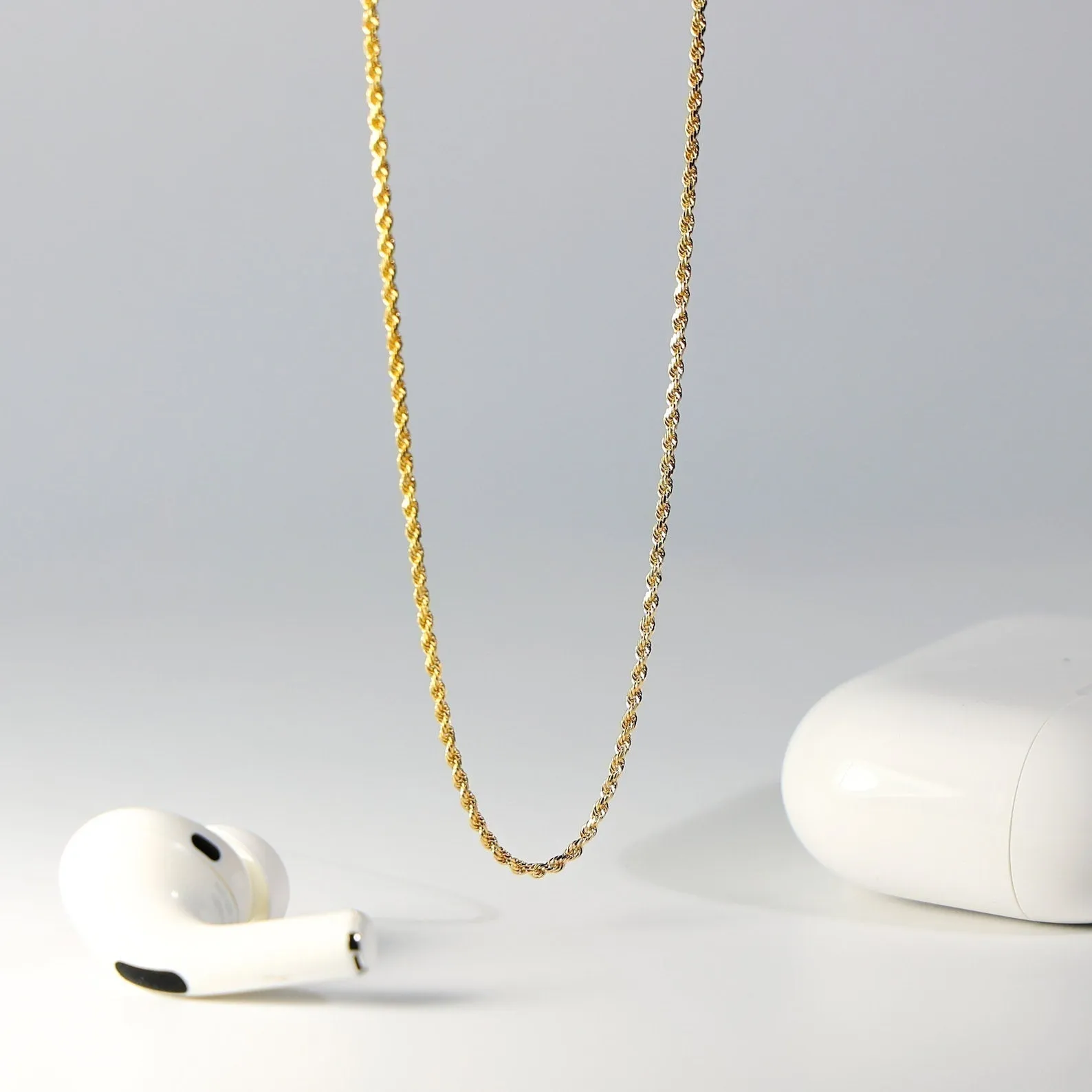 Gold Letter N Pendants | A-Z Gold Pendants