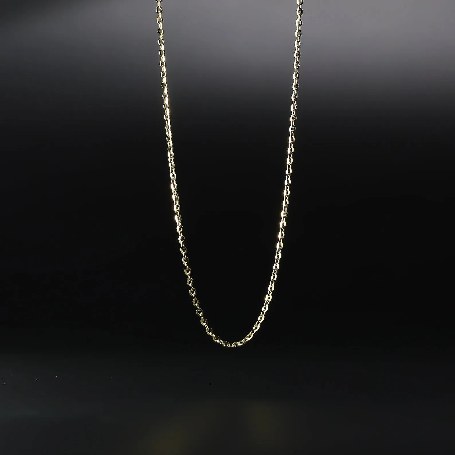 Gold Letter N Pendants | A-Z Gold Pendants