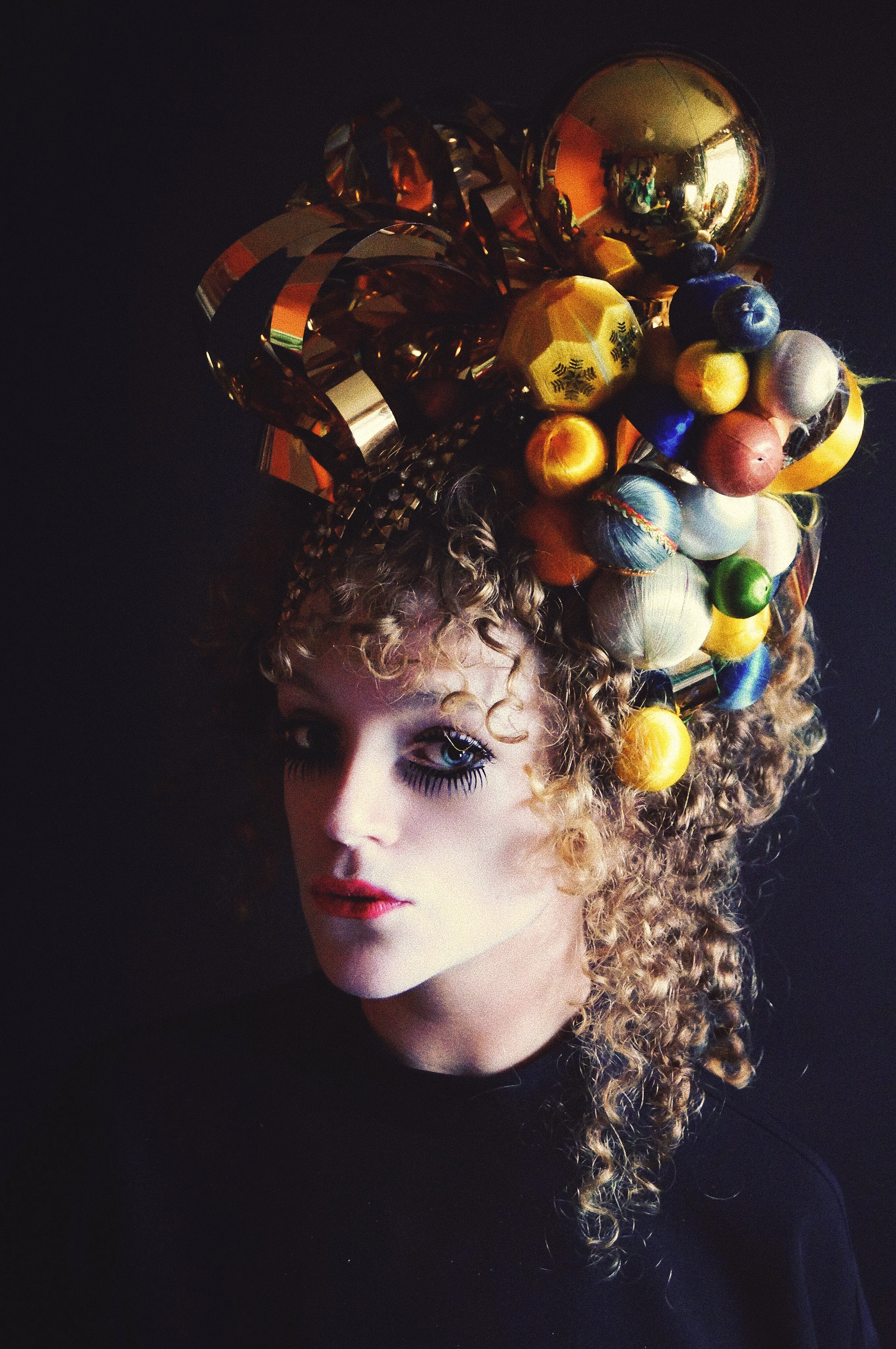 Gold vintage Circus Headdress