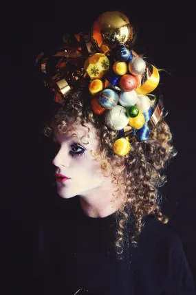 Gold vintage Circus Headdress