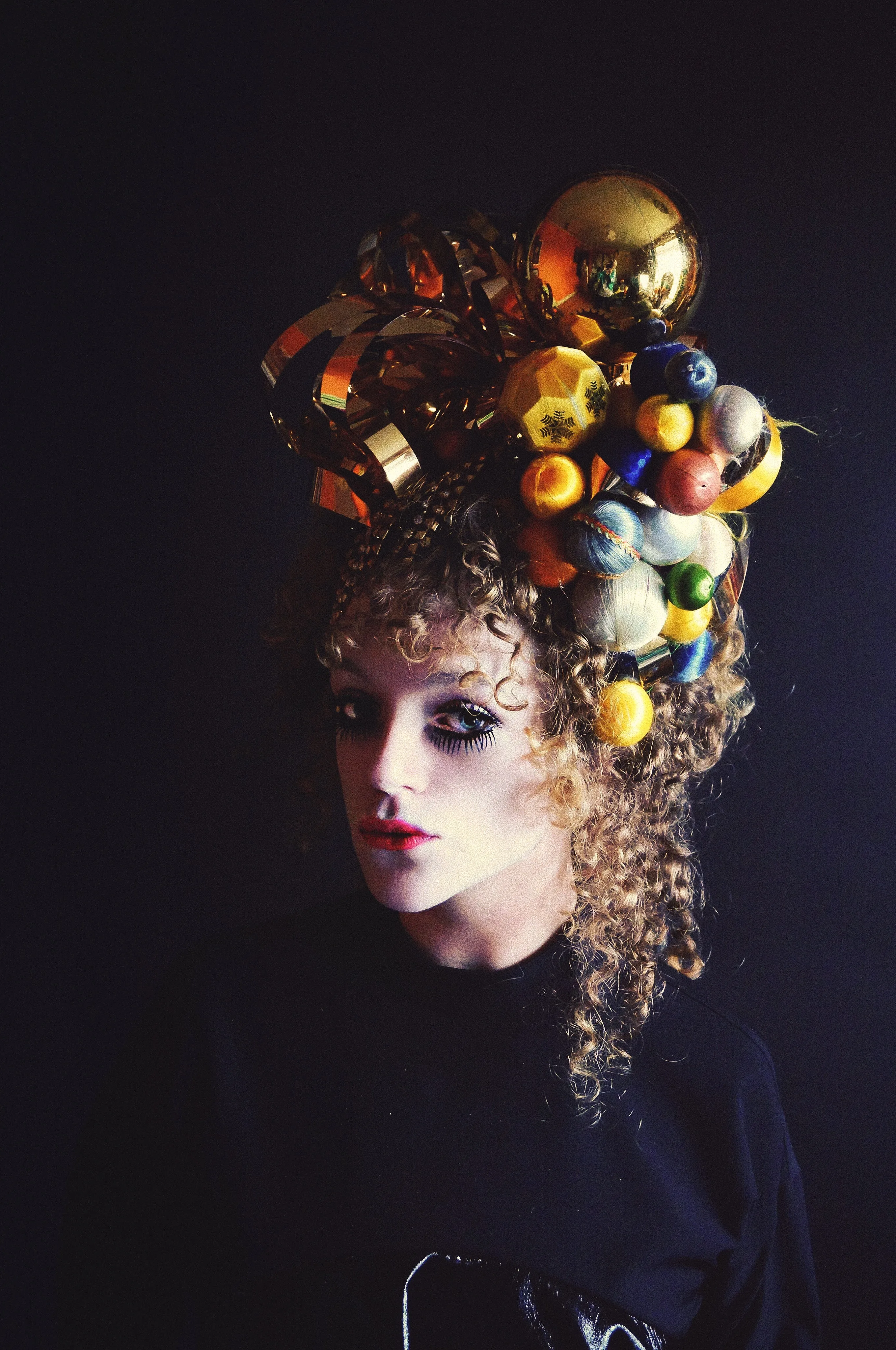 Gold vintage Circus Headdress