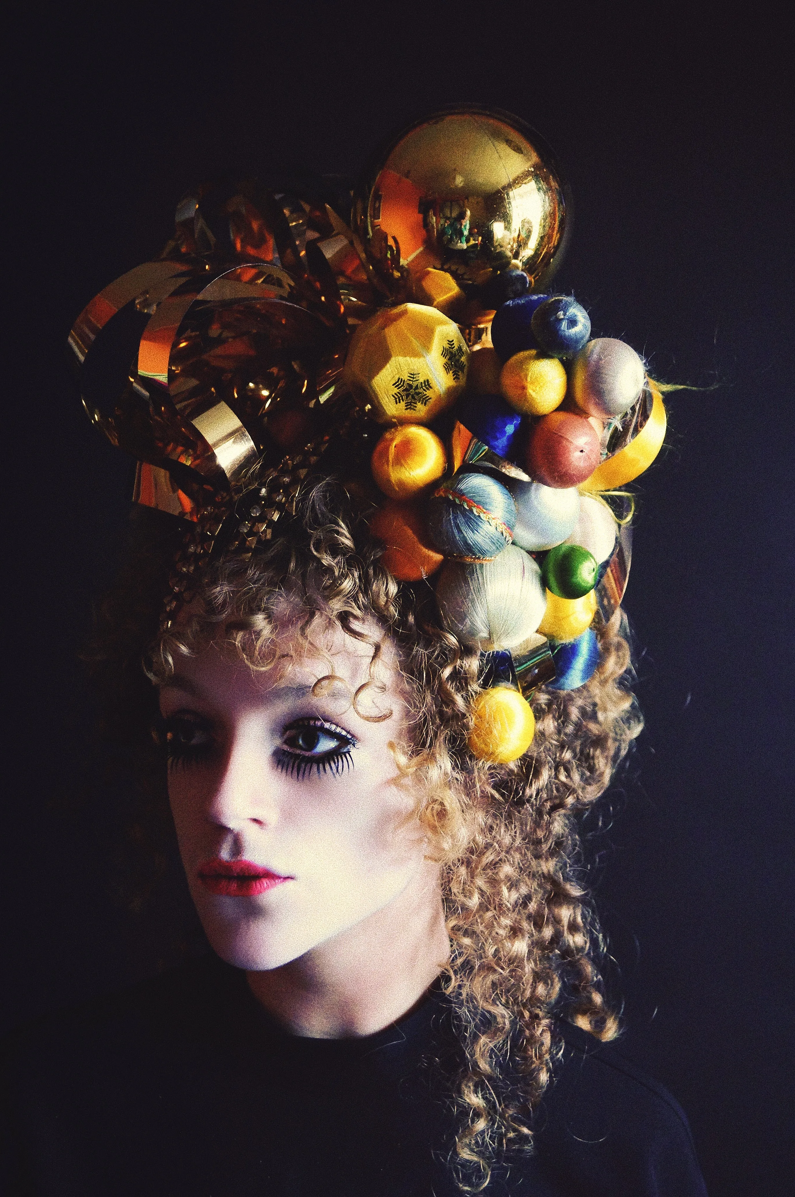 Gold vintage Circus Headdress