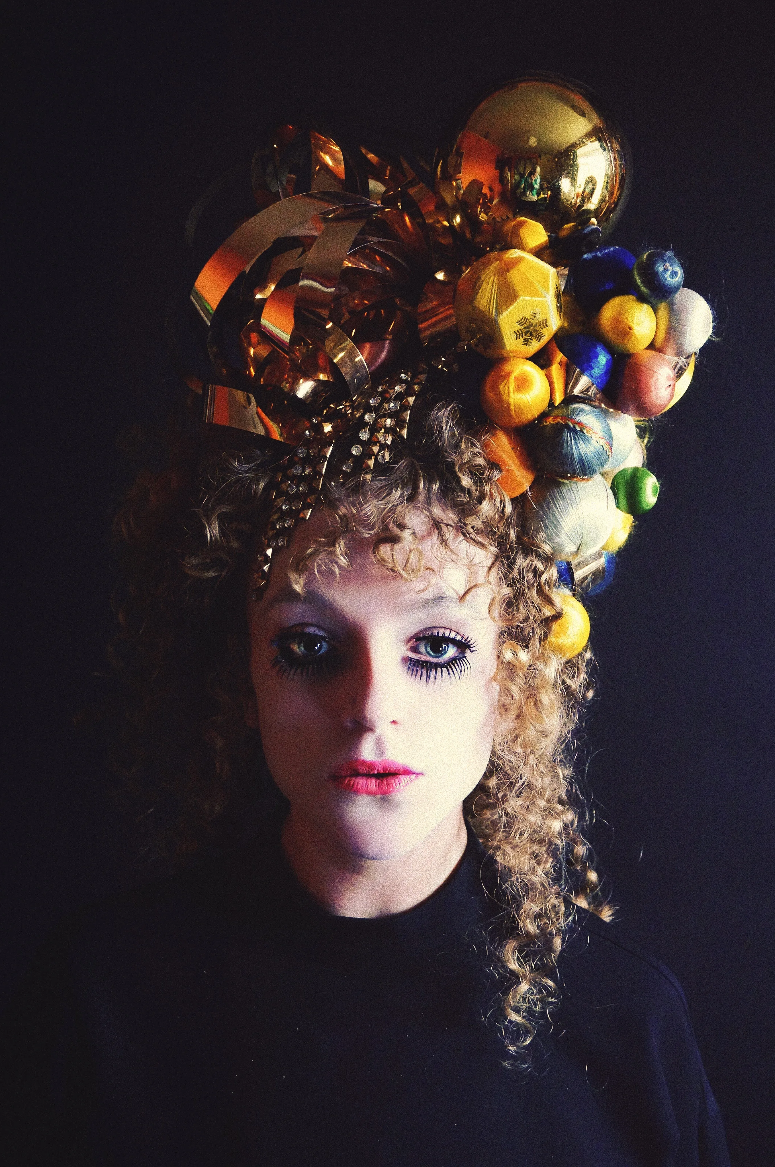 Gold vintage Circus Headdress