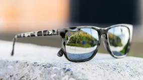 Granite Tort/Silver Smoke Fast Lanes Sunglasses