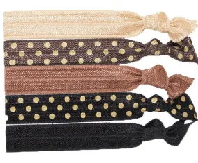 Hair & Wrist Bands (Cocoa Medley)