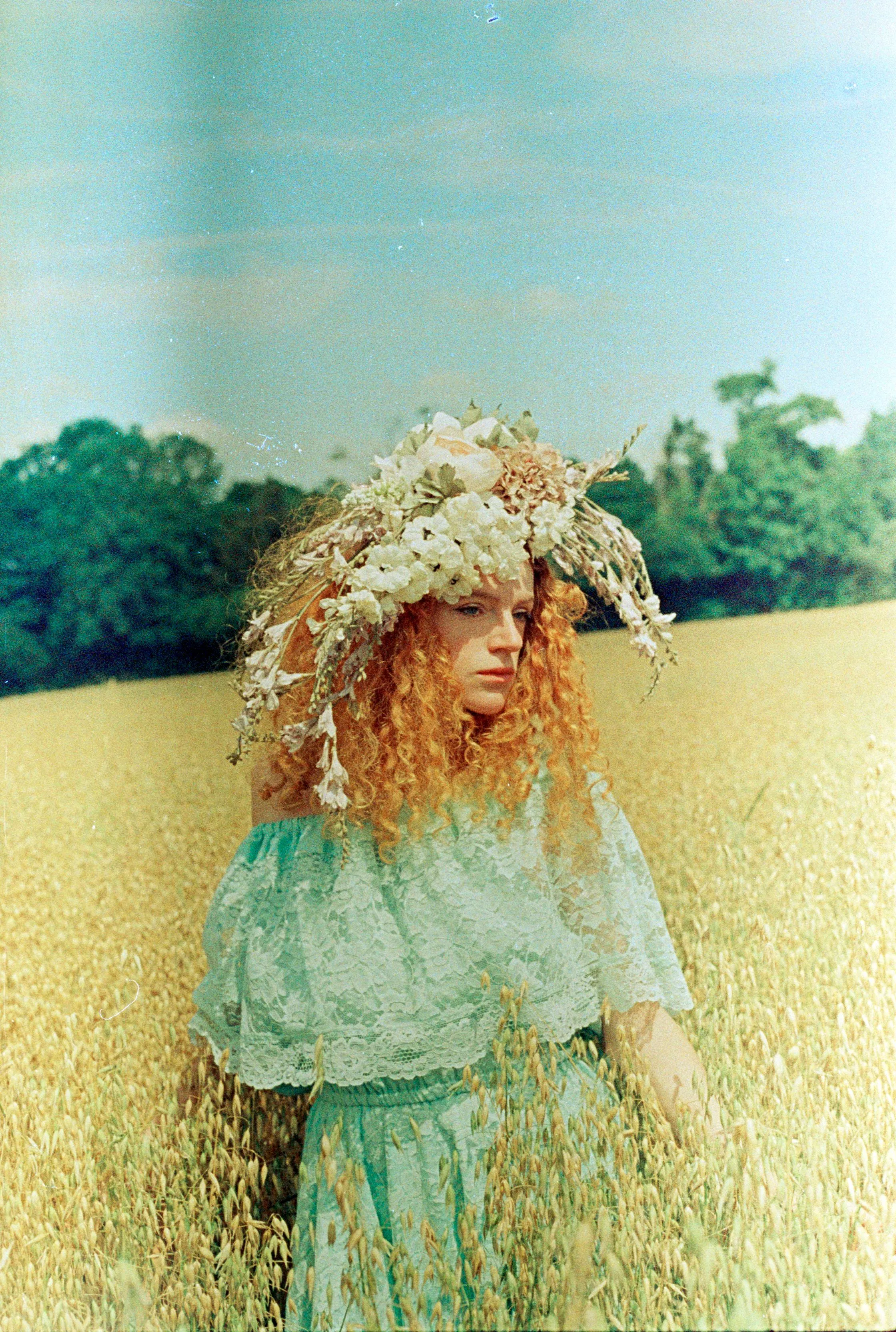 Harvest Flower blossom headdress