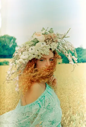 Harvest Flower blossom headdress