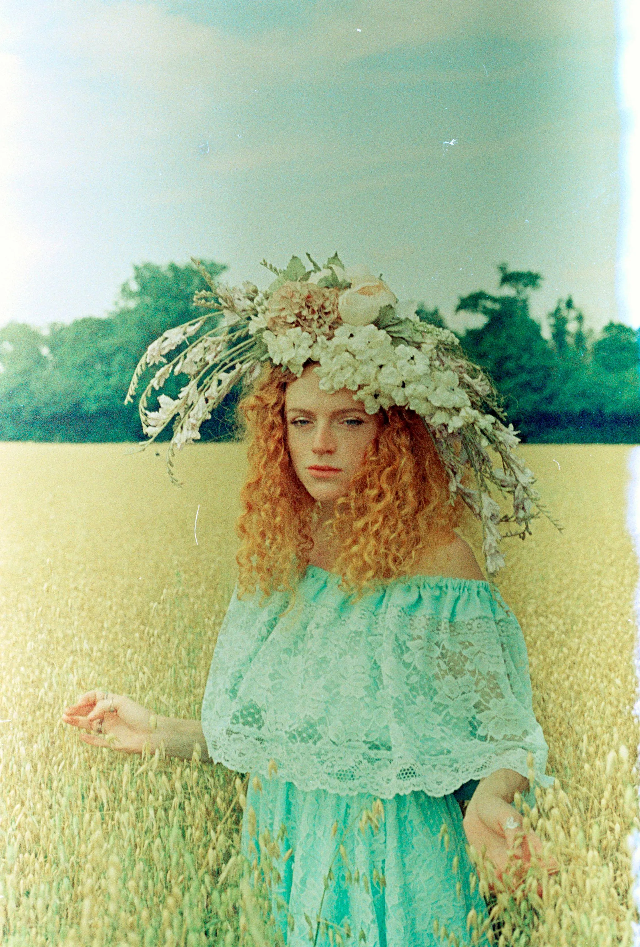 Harvest Flower blossom headdress