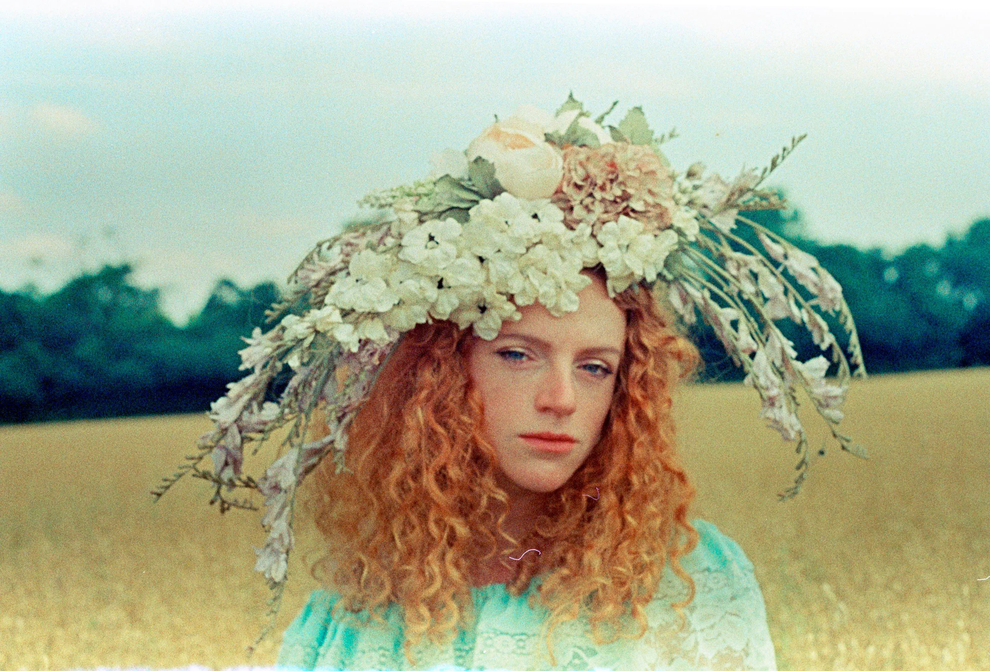 Harvest Flower blossom headdress