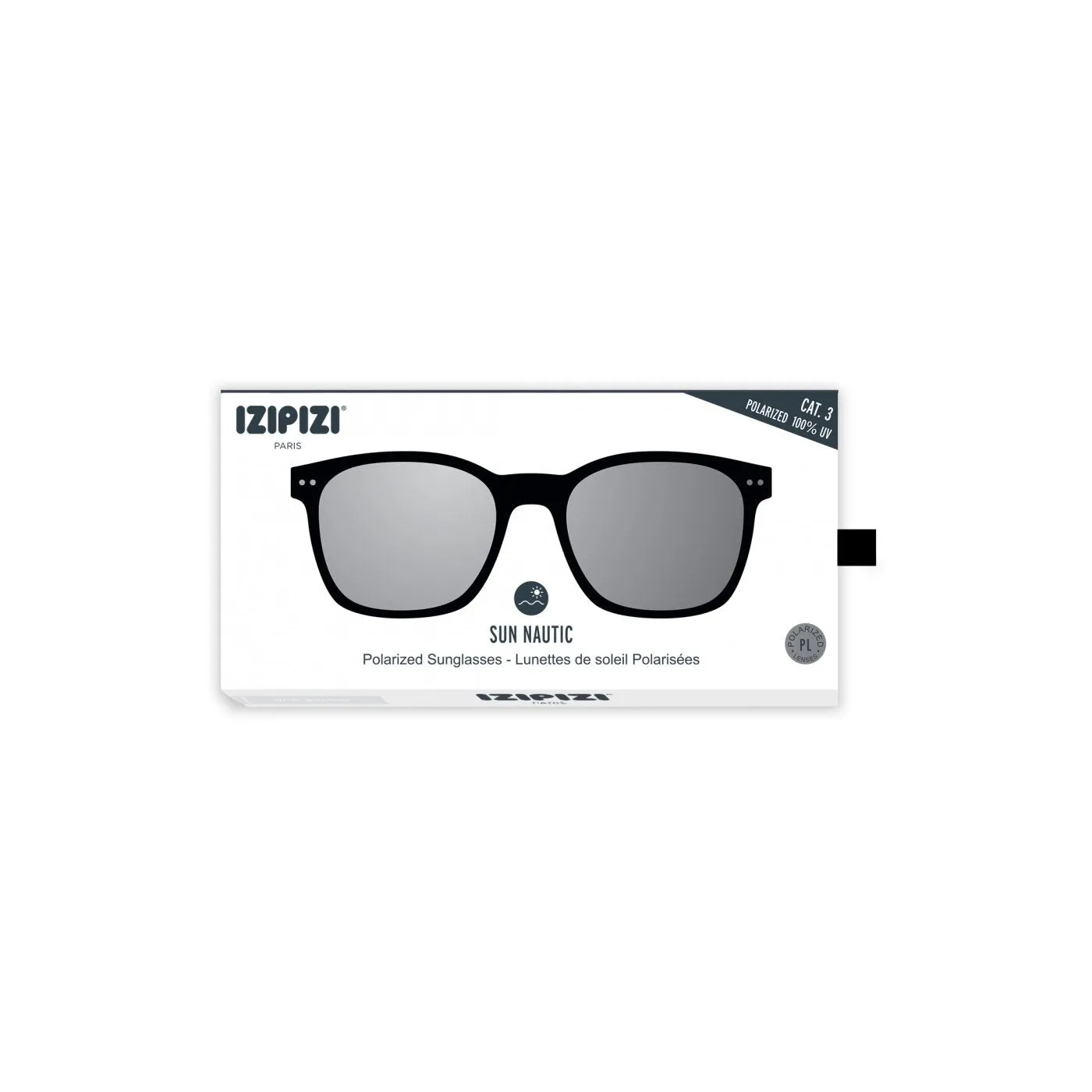 IZIPIZI #SUN NAUTIC (Polarized Lenses) Black