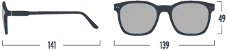 IZIPIZI #SUN NAUTIC (Polarized Lenses) Black