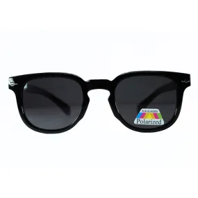 Jubleelens Wayfarer Glossy Black Sunglasses - Black Polarized Protect Your Eyes in Style with These Sleek and Sophisticated Shades