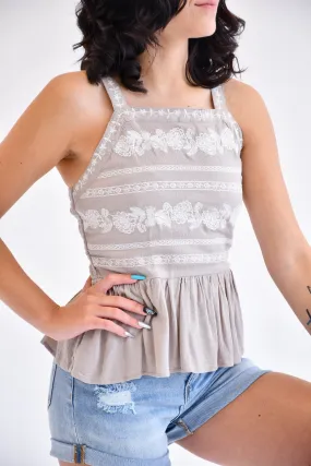 Kamdyn Embroidered Top