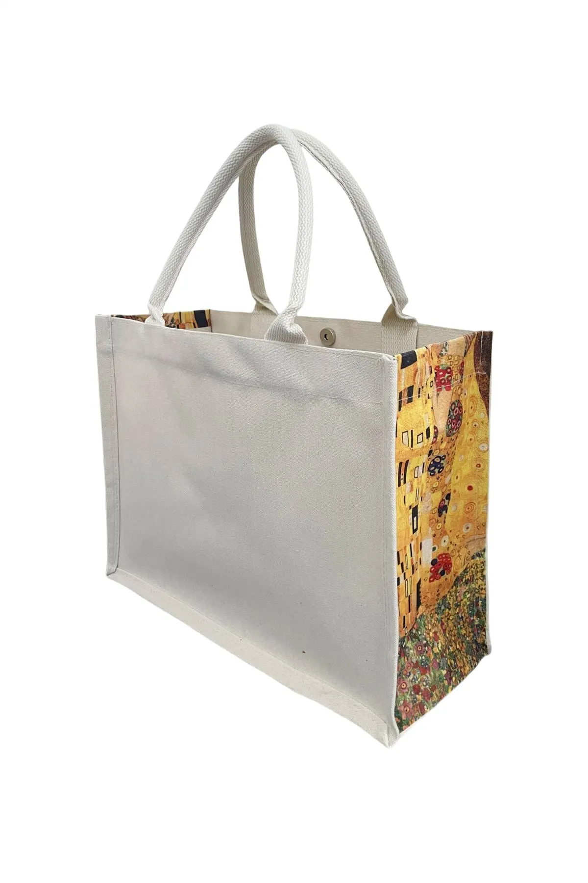 Klimt The Kiss Structured Tote Bag