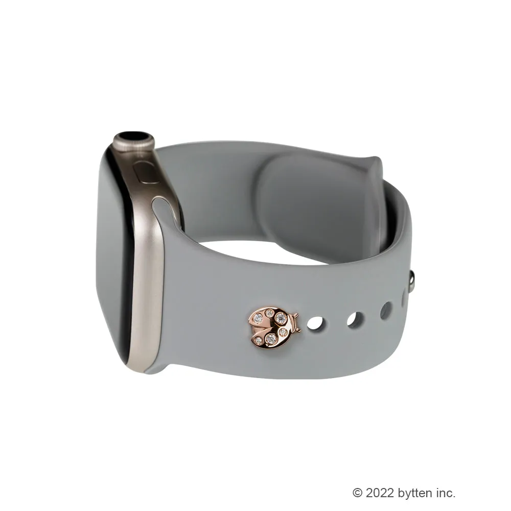 ladybug stud • Apple Watch sport band charm