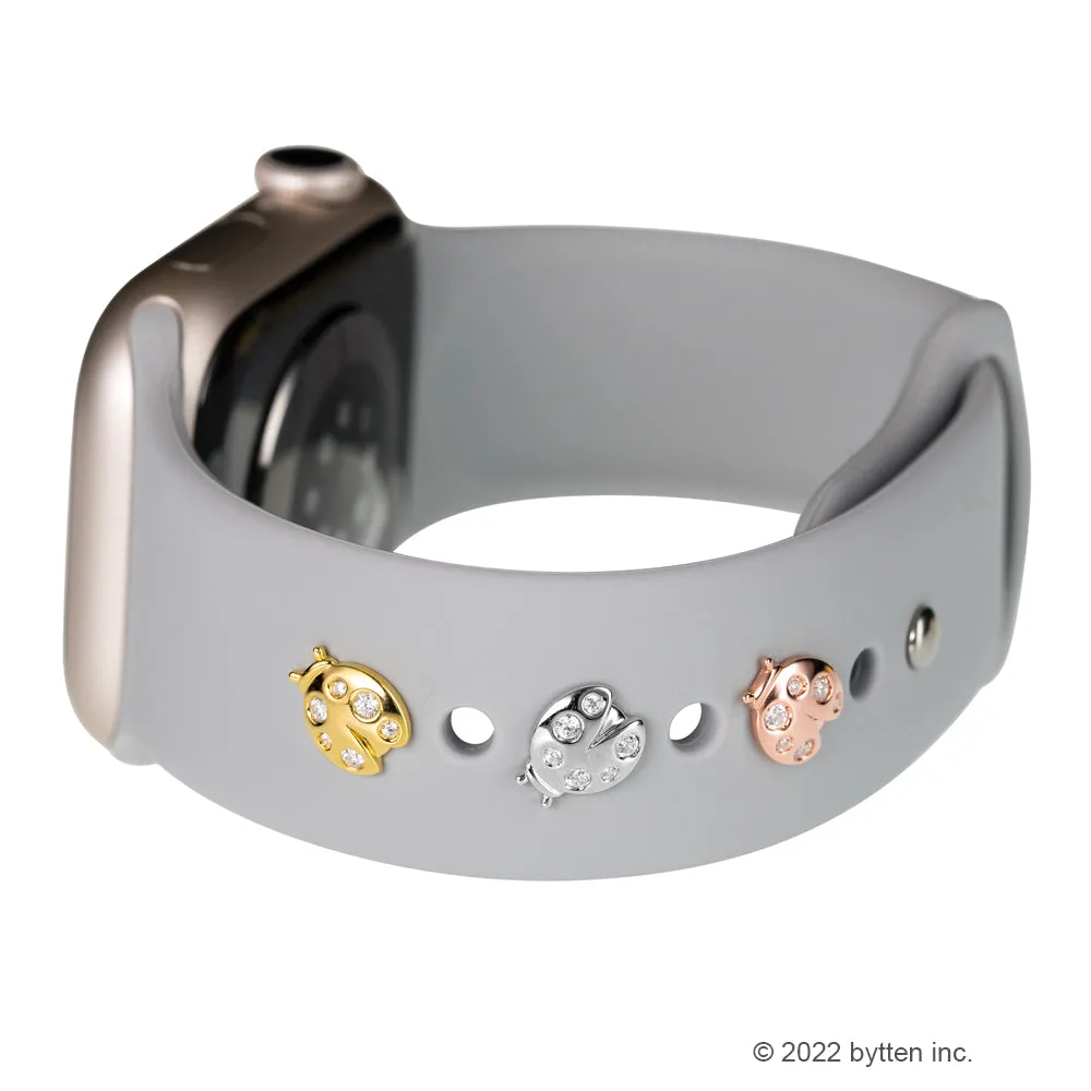 ladybug stud • Apple Watch sport band charm