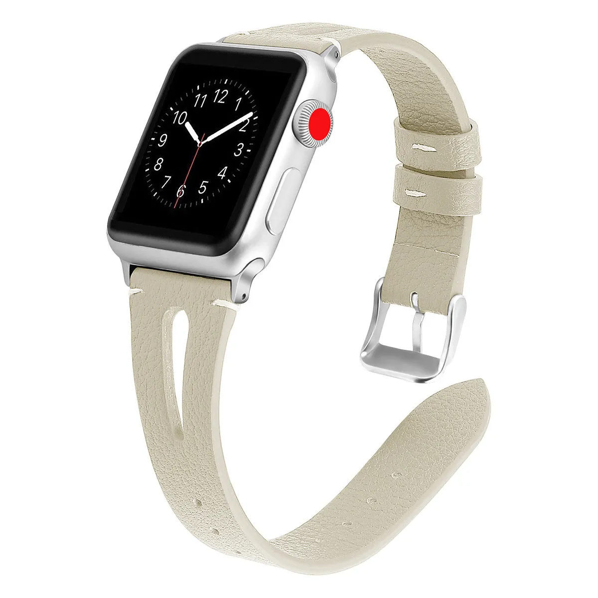 Leather scaled-down open iwatch strap W24KAW81133