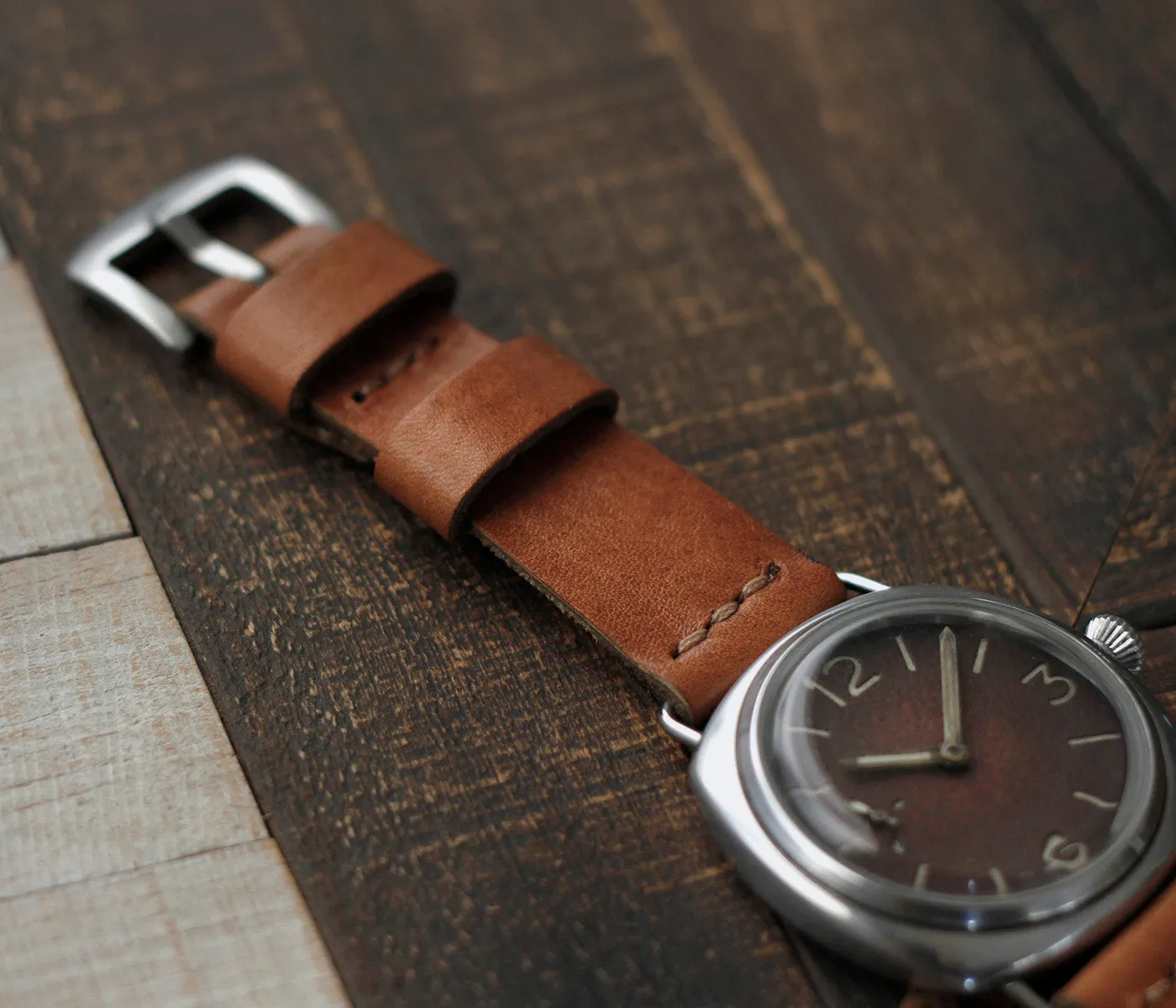 Leather Watch Strap - Tan